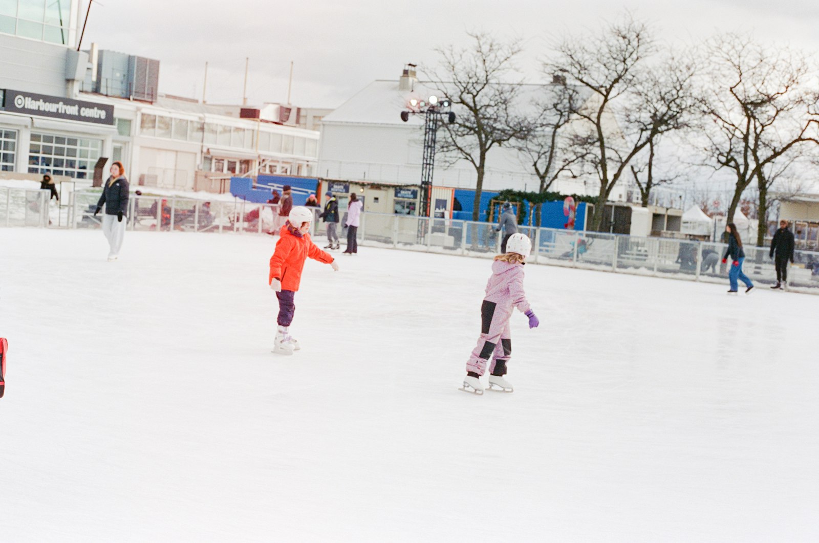 Young skaters finding their feet on the ice